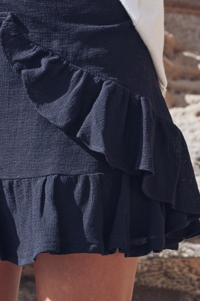 Valencia Skirt Black-Seaa Fashion