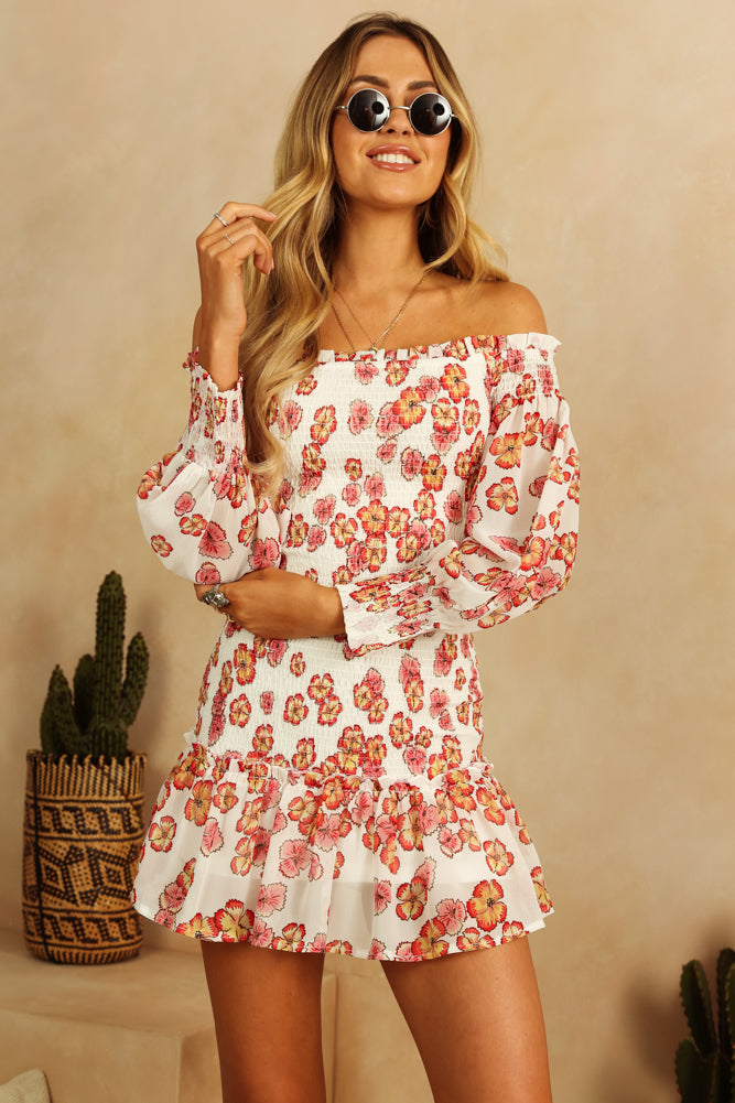 Child Of The Moon Dress White-Seaa Fashion