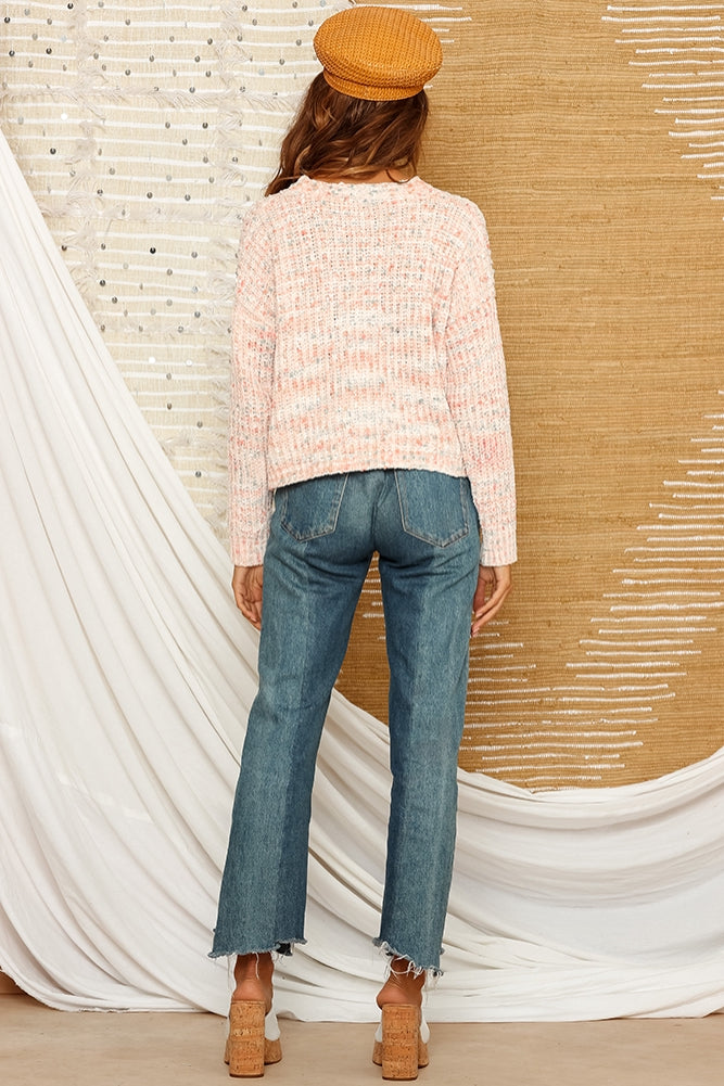 Grevillea Knit Pink-Seaa Fashion