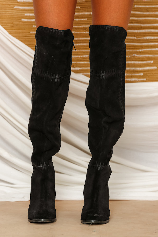 HUMAN PREMIUM Marlee Boots Black-Seaa Fashion