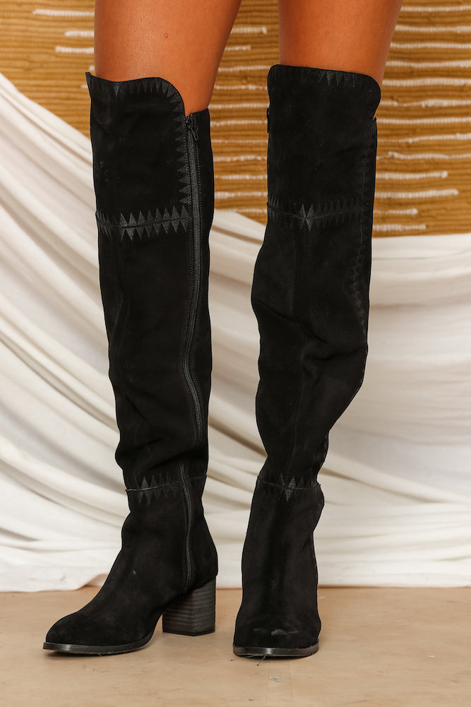 HUMAN PREMIUM Marlee Boots Black-Seaa Fashion