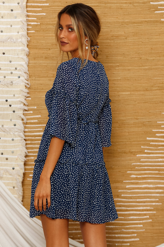 Beverly Dress Navy-Seaa Fashion