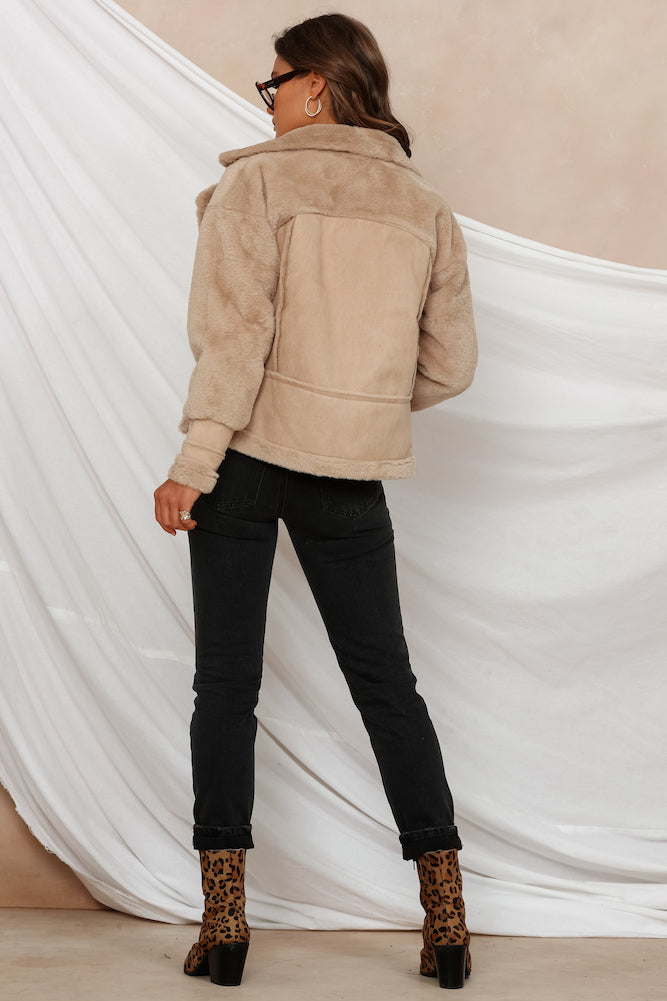 Road Gets Tough Jacket Mocha-Seaa Fashion