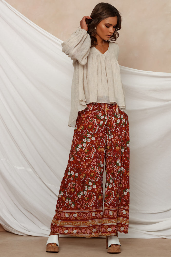 Ashmount Top Beige-Seaa Fashion