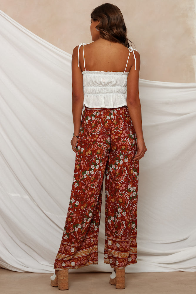 Blissful Silence Crop Top White-Seaa Fashion