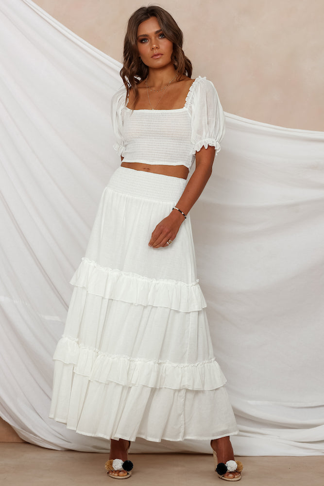 We'll Always Have Paris Crop Top White-Seaa Fashion