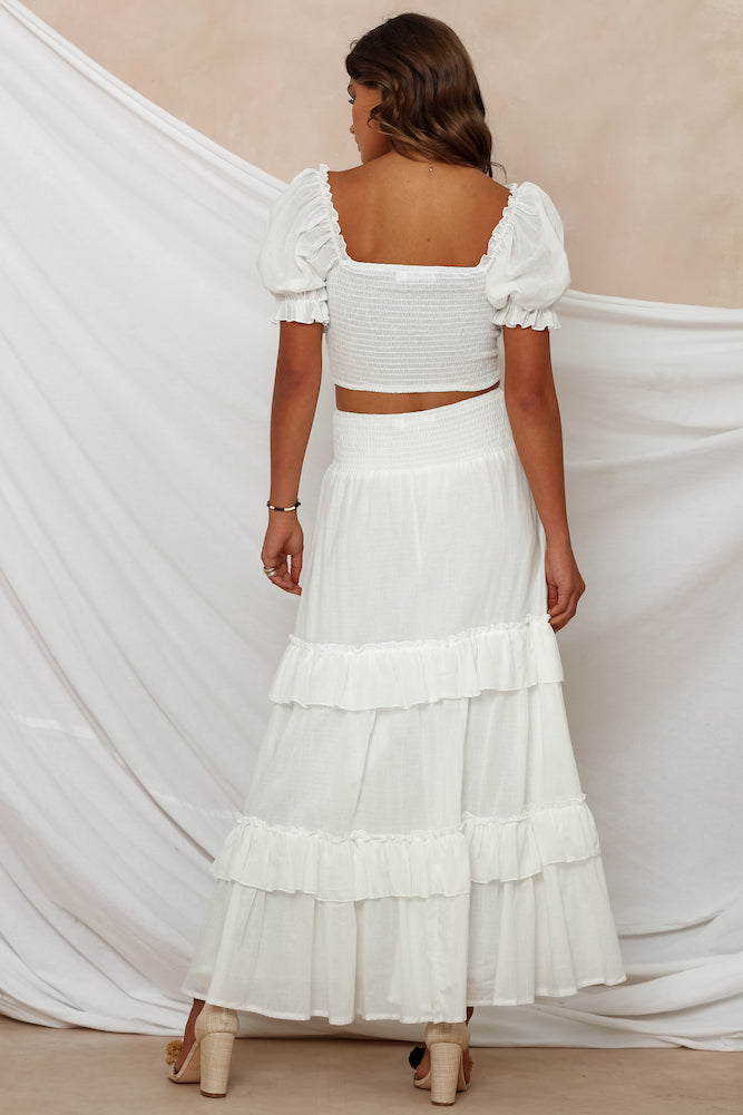 We'll Always Have Paris Crop Top White-Seaa Fashion