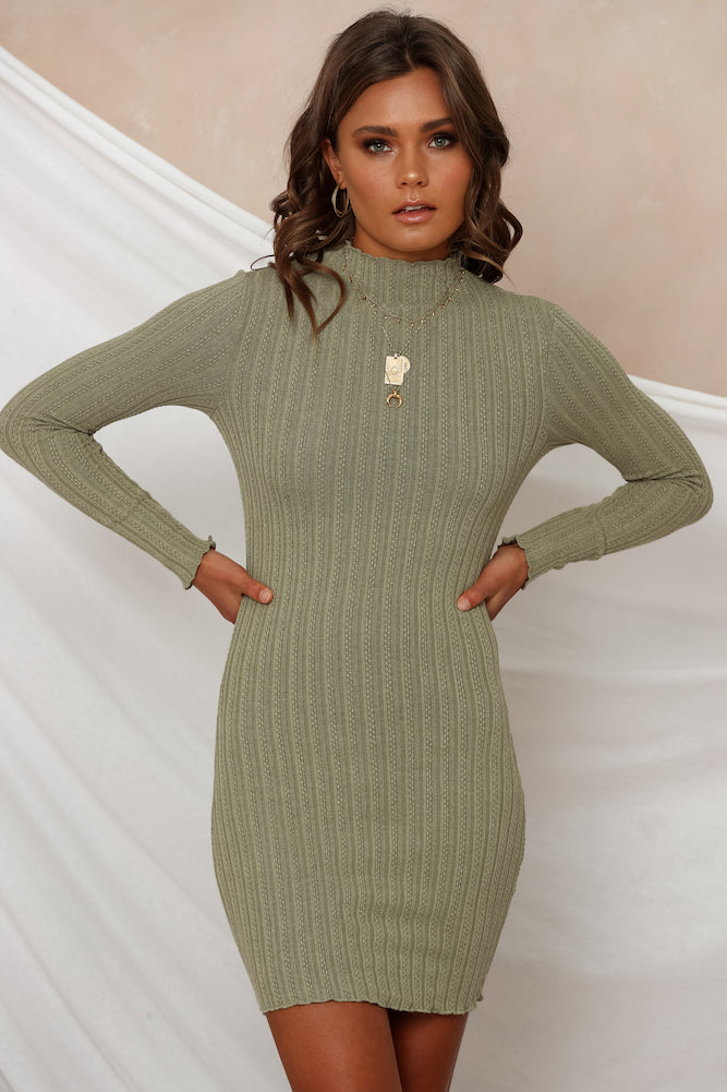 Old Money Knit Dress-Seaa Fashion