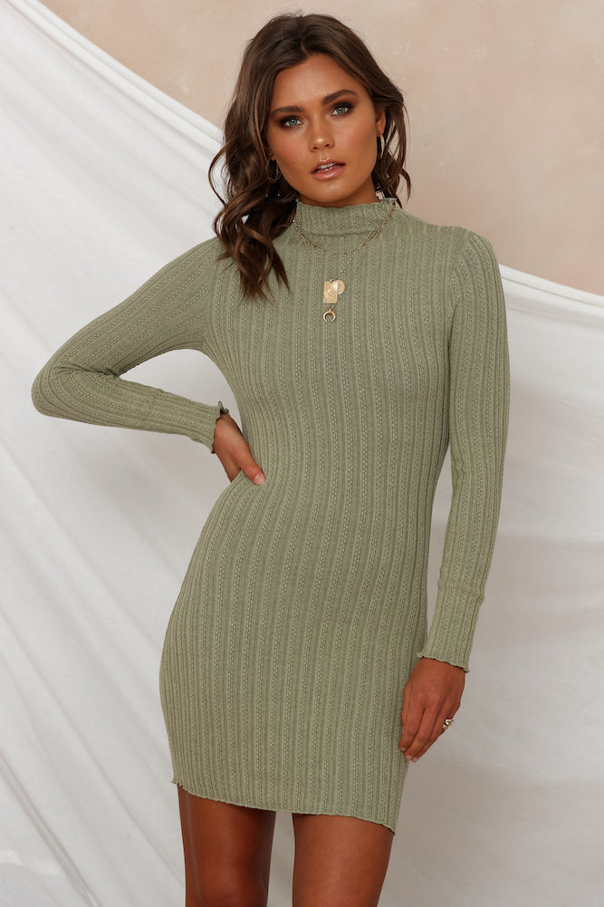 Old Money Knit Dress-Seaa Fashion