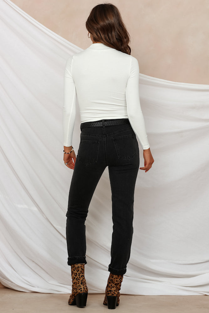 Fly Away Top White-Seaa Fashion