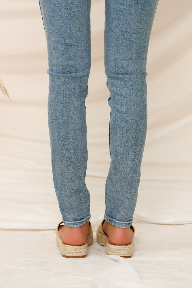 THERAPY Eden Slides Natural-Seaa Fashion