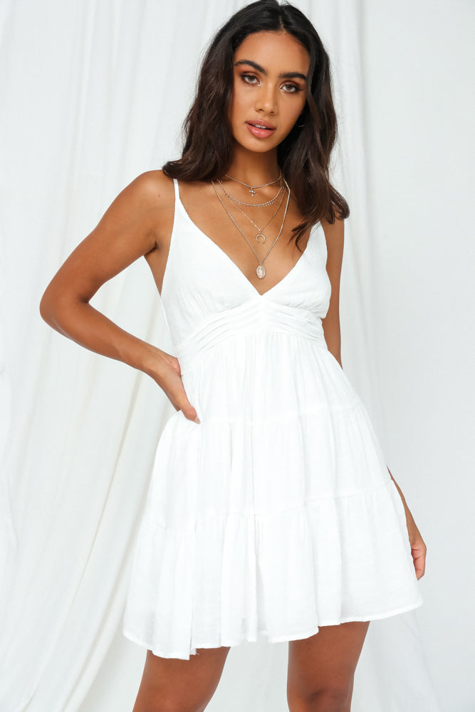 You and I Dress White-Seaa Fashion