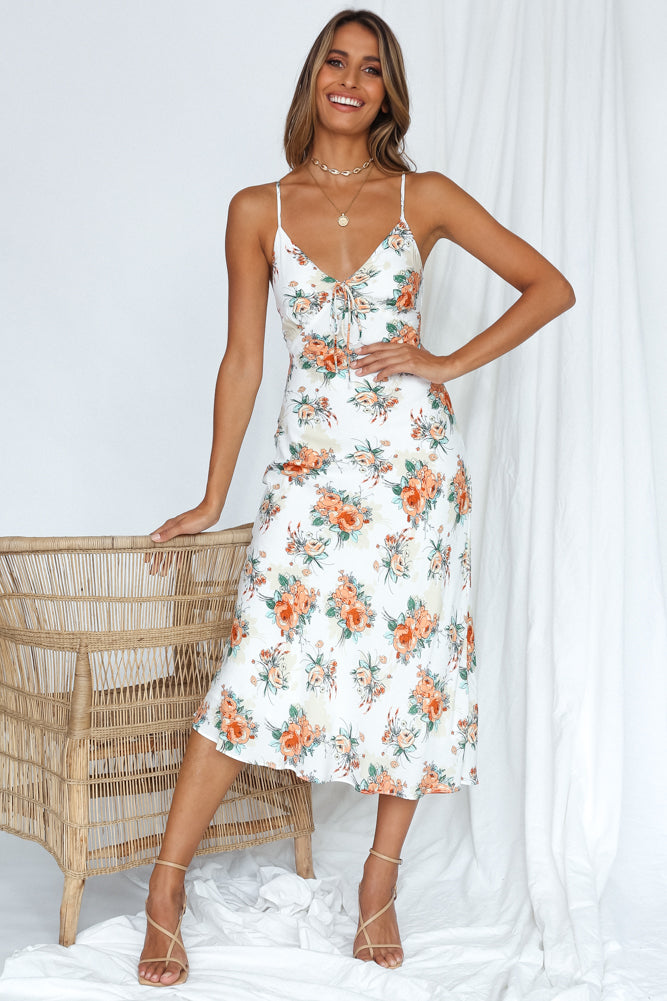 Sun Goddess Midi Dress-Seaa Fashion