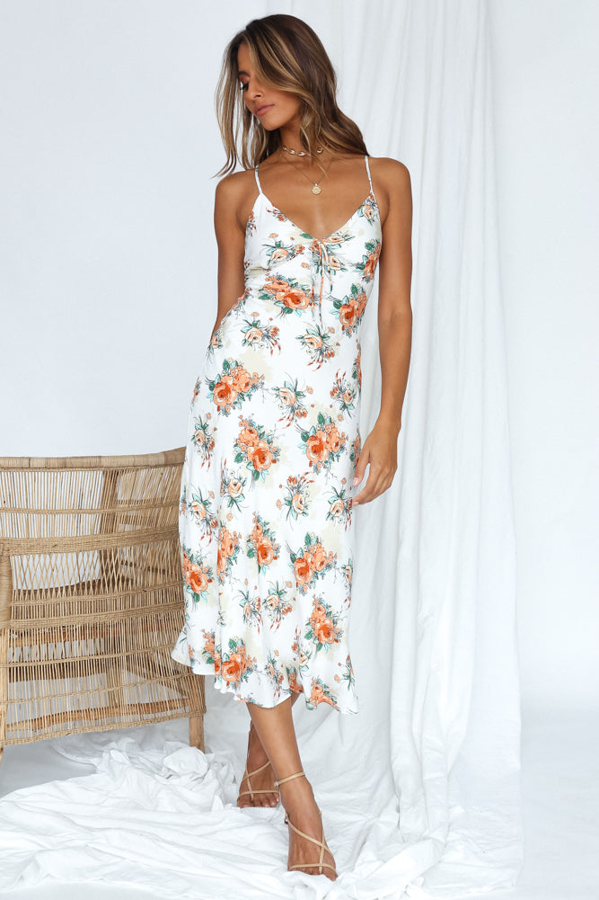 Sun Goddess Midi Dress-Seaa Fashion