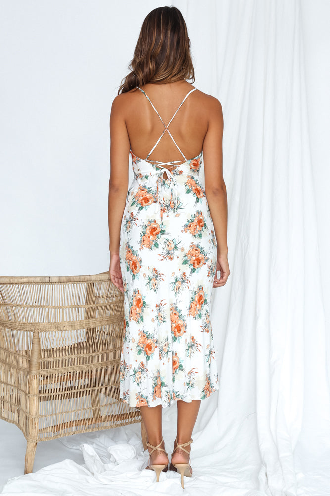 Sun Goddess Midi Dress-Seaa Fashion