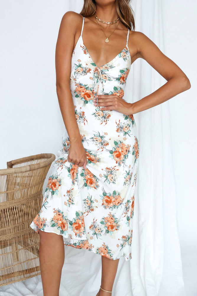 Sun Goddess Midi Dress-Seaa Fashion