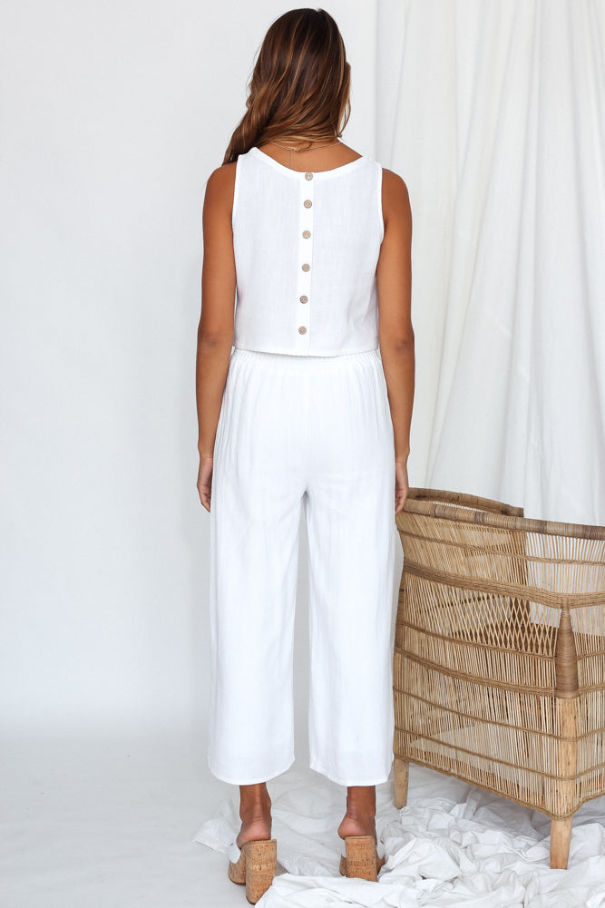 Ride To Milan Crop Top White-Seaa Fashion