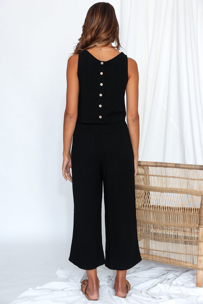 Ride To Milan Crop Top Black-Seaa Fashion