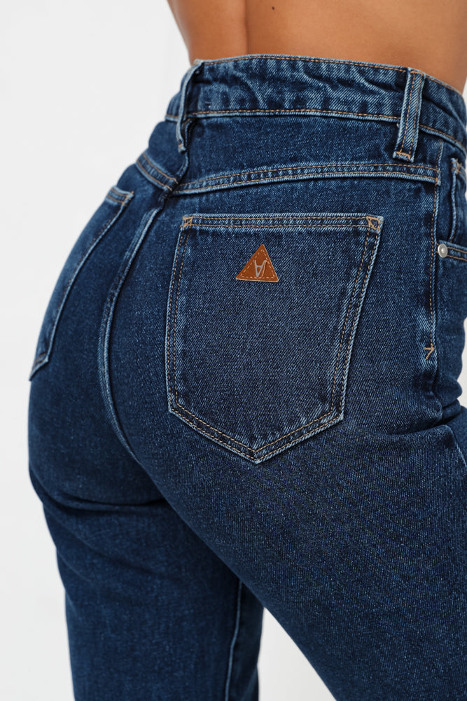 High Slim Cindy Jeans Blue-Seaa Fashion