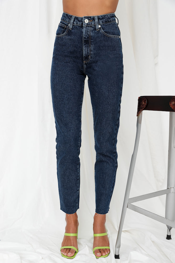 High Slim Cindy Jeans Blue-Seaa Fashion
