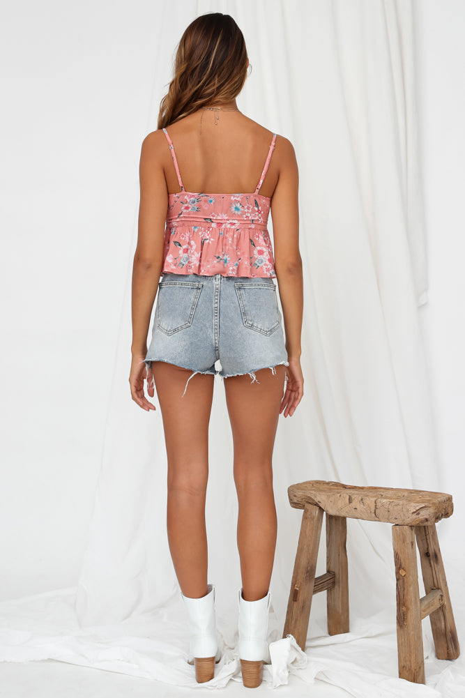 Holiday Magic Crop Top Blush-Seaa Fashion