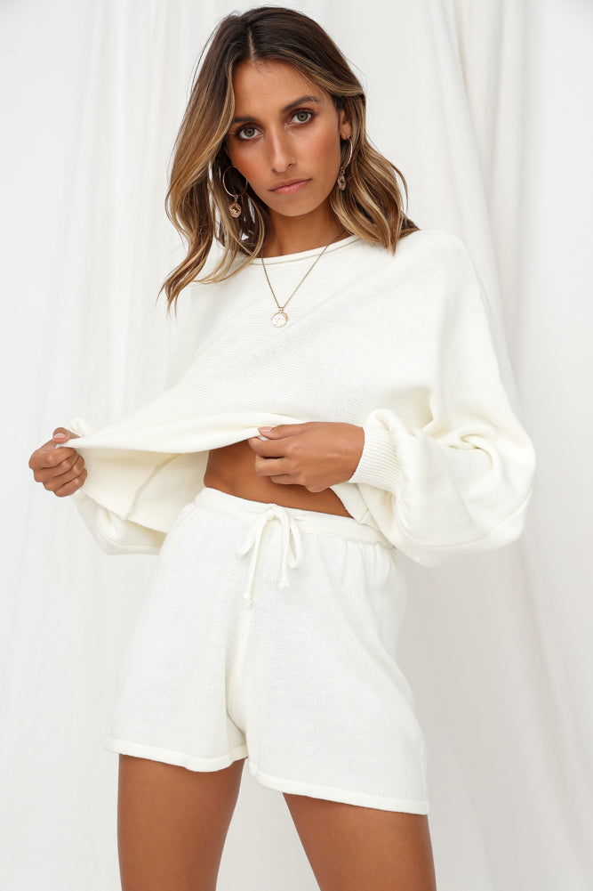 Flight Mode Knit White-Seaa Fashion