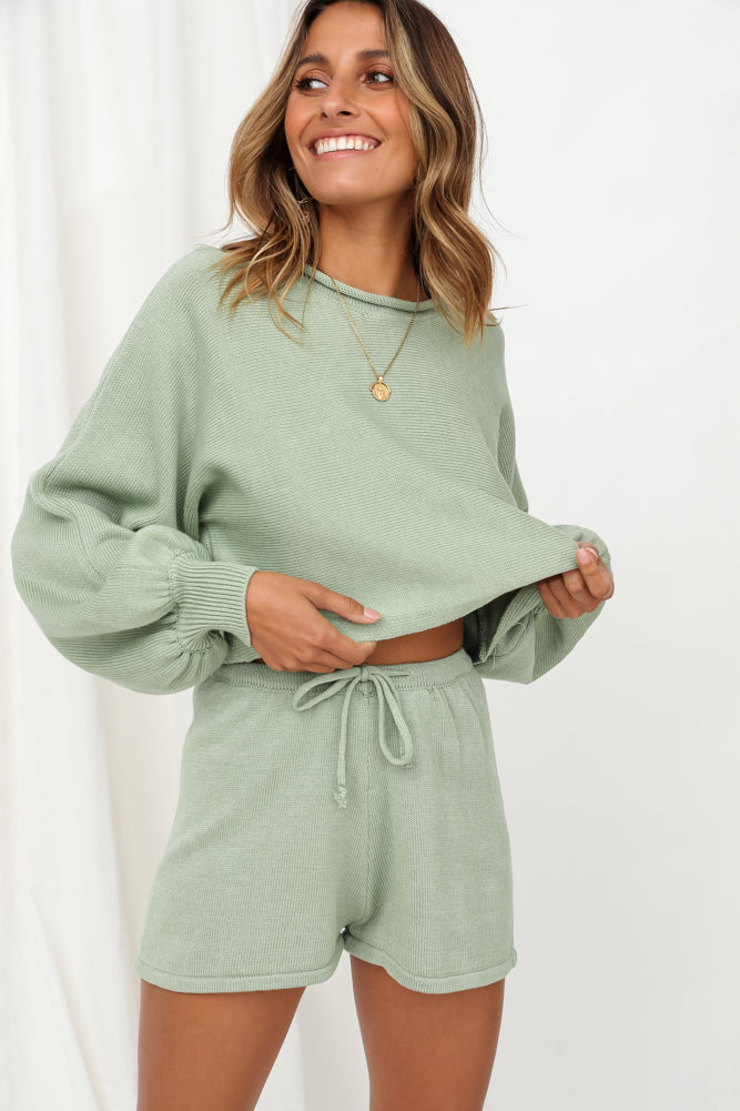 Flight Mode Knit Sage-Seaa Fashion