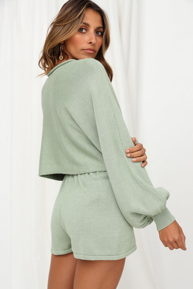 Flight Mode Knit Sage-Seaa Fashion