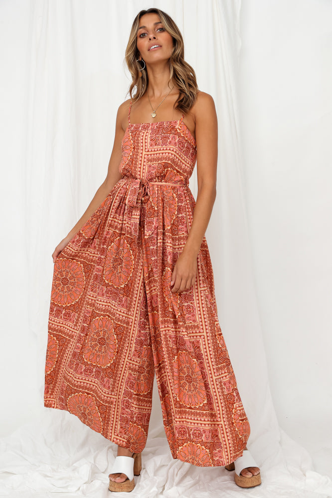 My Hero Jumpsuit Rust-Seaa Fashion