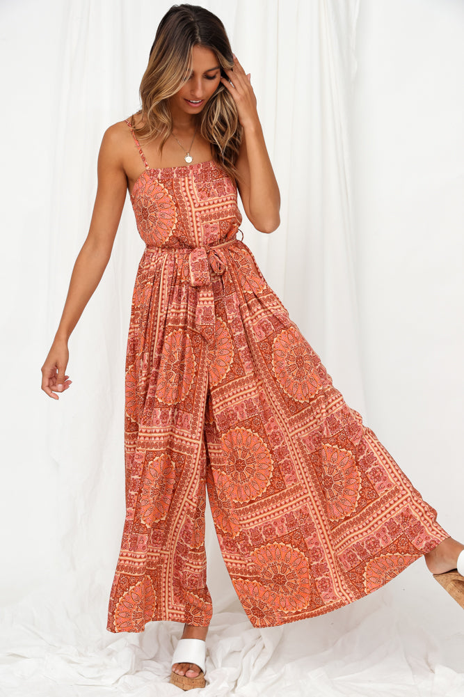 My Hero Jumpsuit Rust-Seaa Fashion