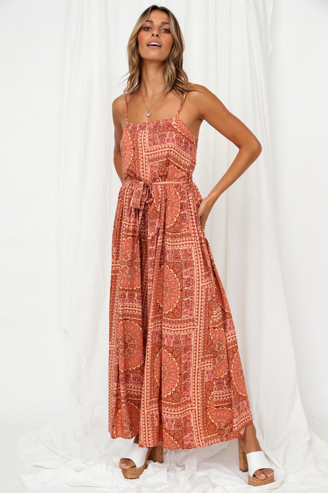 My Hero Jumpsuit Rust-Seaa Fashion