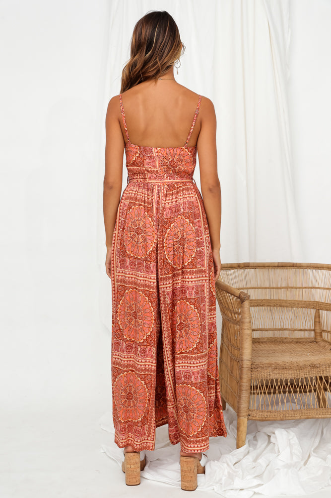 My Hero Jumpsuit Rust-Seaa Fashion