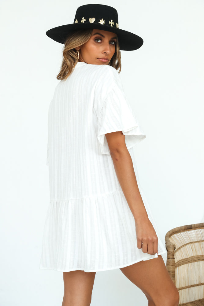 Ariana Dress White-Seaa Fashion