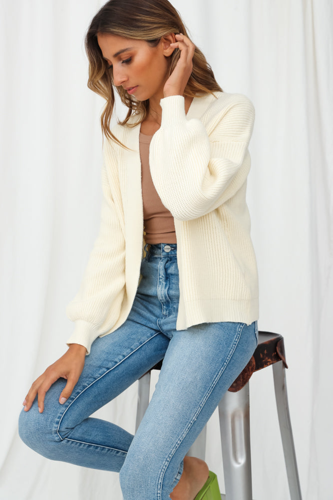 Fly Me High Knit Cream-Seaa Fashion
