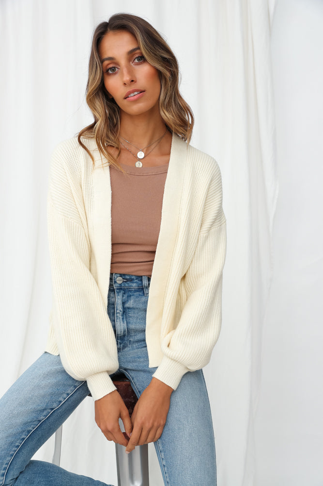Fly Me High Knit Cream-Seaa Fashion