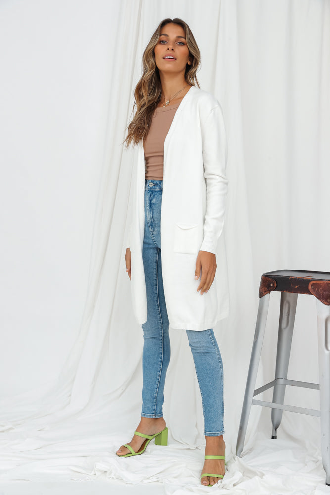 Fantasia Falls Knit White-Seaa Fashion