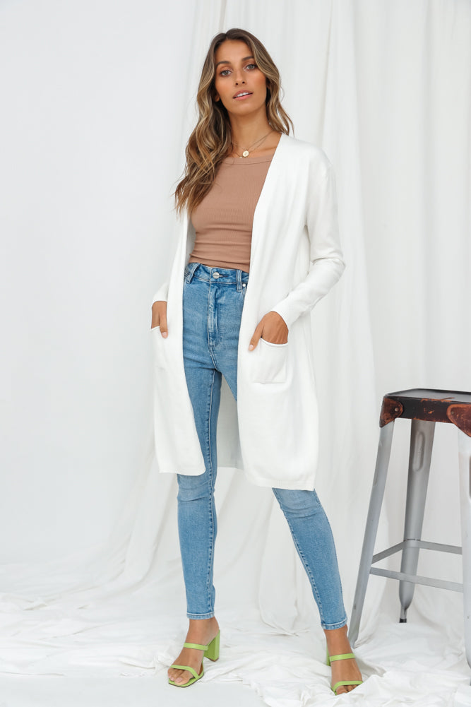 Fantasia Falls Knit White-Seaa Fashion