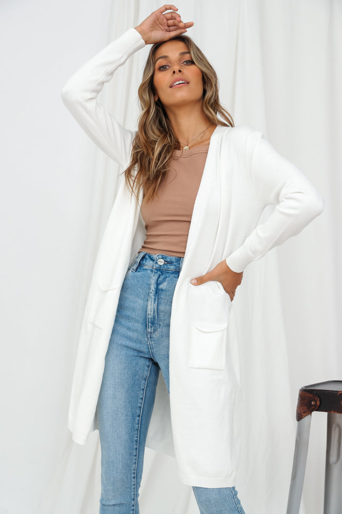 Fantasia Falls Knit White-Seaa Fashion