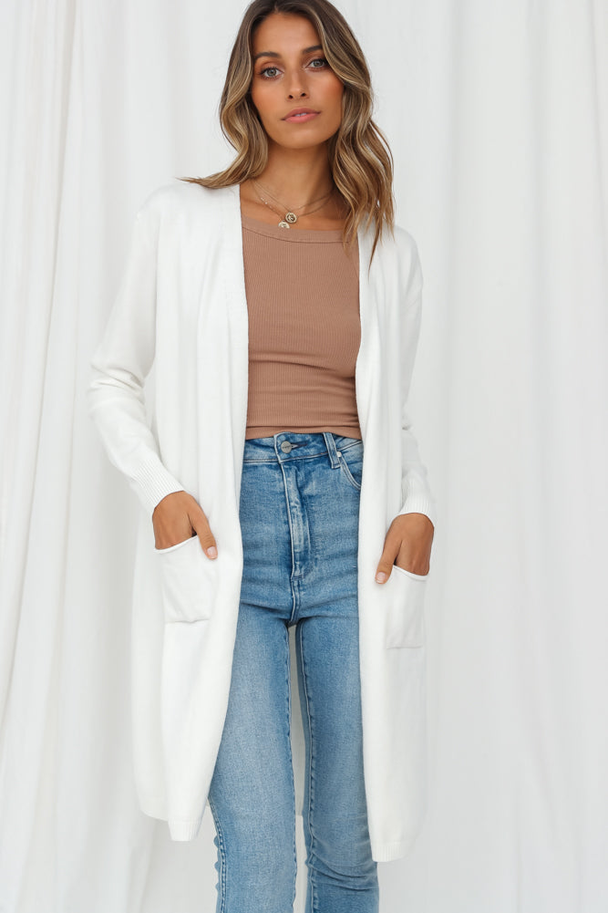 Fantasia Falls Knit White-Seaa Fashion