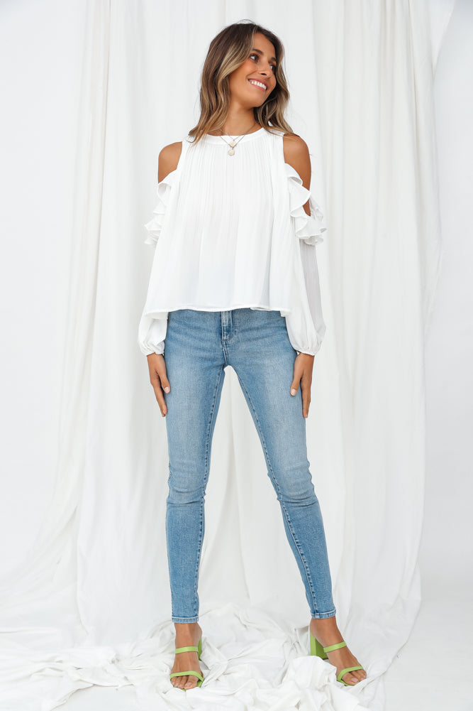 Chaillot Top White-Seaa Fashion