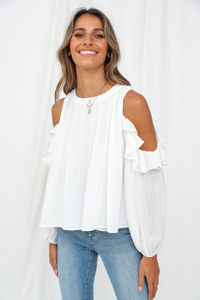 Chaillot Top White-Seaa Fashion