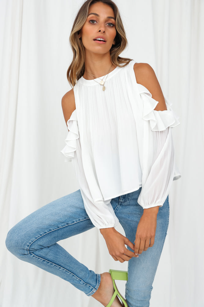 Chaillot Top White-Seaa Fashion