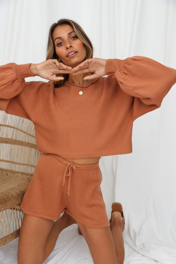 Flight Mode Knit Tan-Seaa Fashion