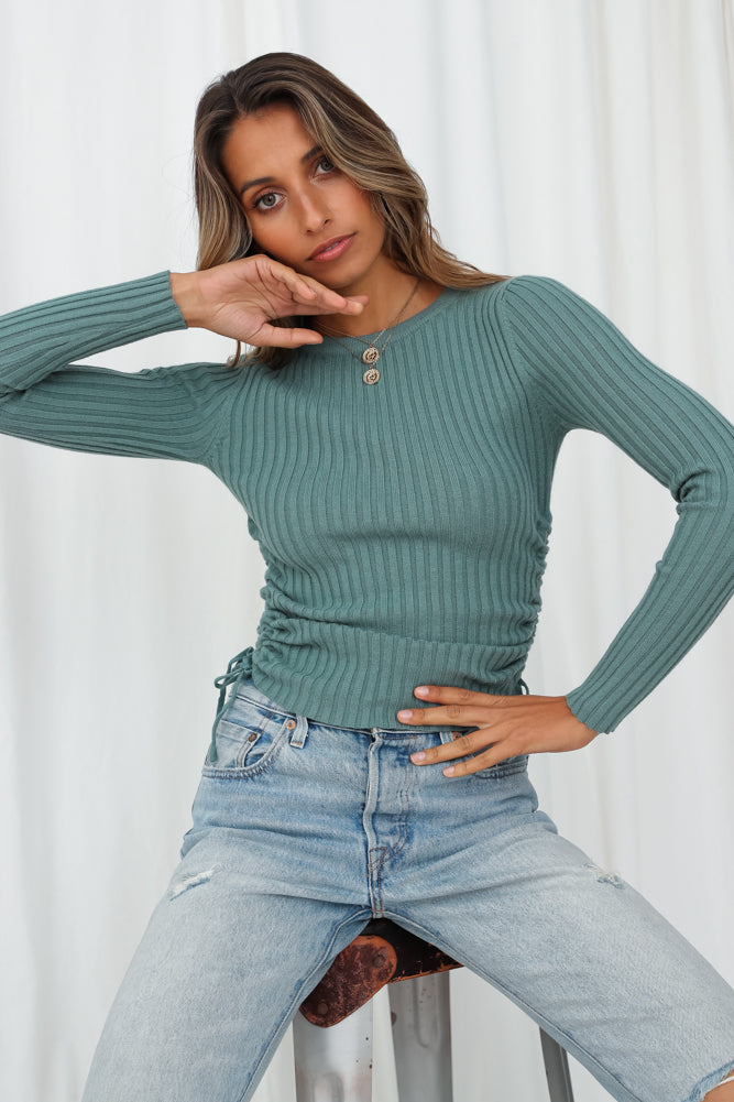 Duet Knit Teal-Seaa Fashion