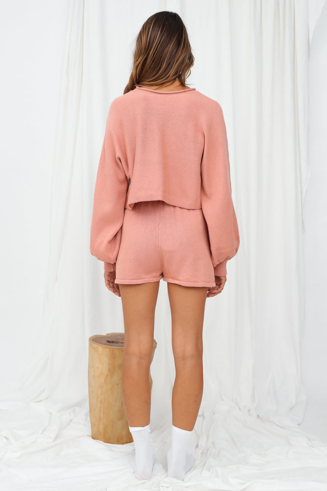 Flight Mode Knit Pink-Seaa Fashion