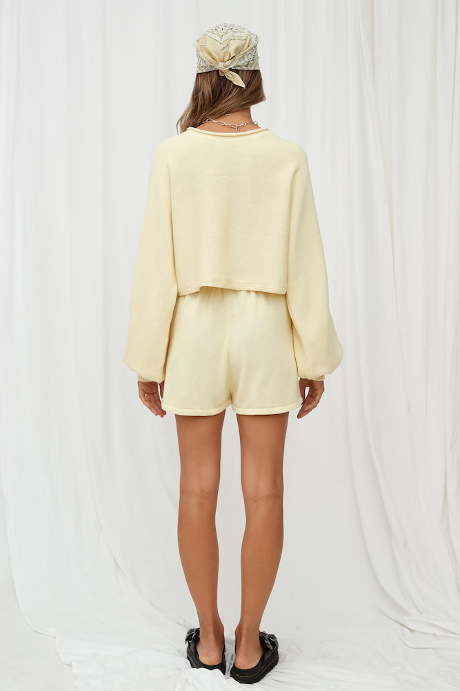Flight Mode Knit Yellow-Seaa Fashion