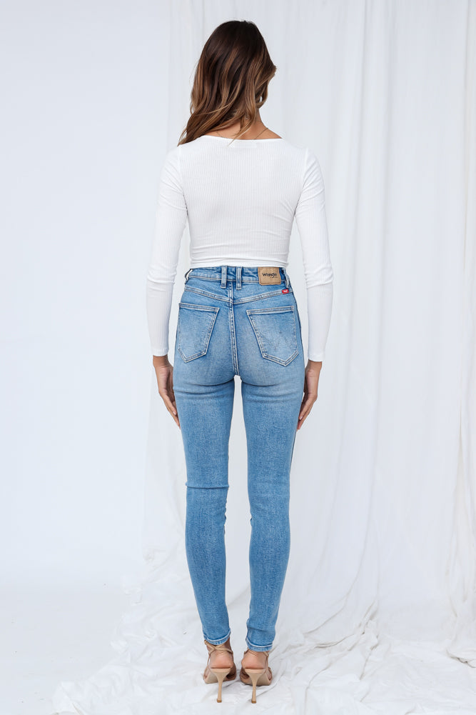 Flavia Crop Top White-Seaa Fashion