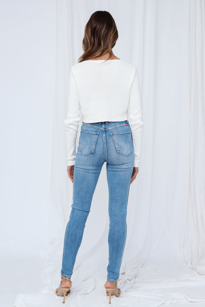 Bright Eyes Knit White-Seaa Fashion