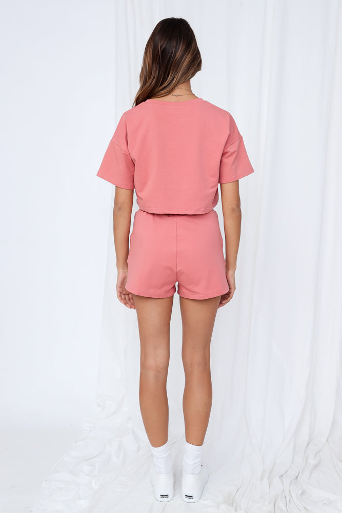 HELLO MOLLY Pillow Whispers Shorts Rose-Seaa Fashion