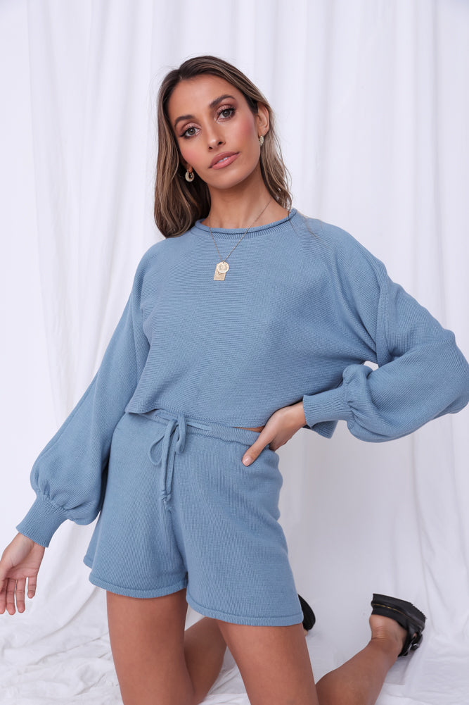 Flight Mode Knit Midnight Blue-Seaa Fashion